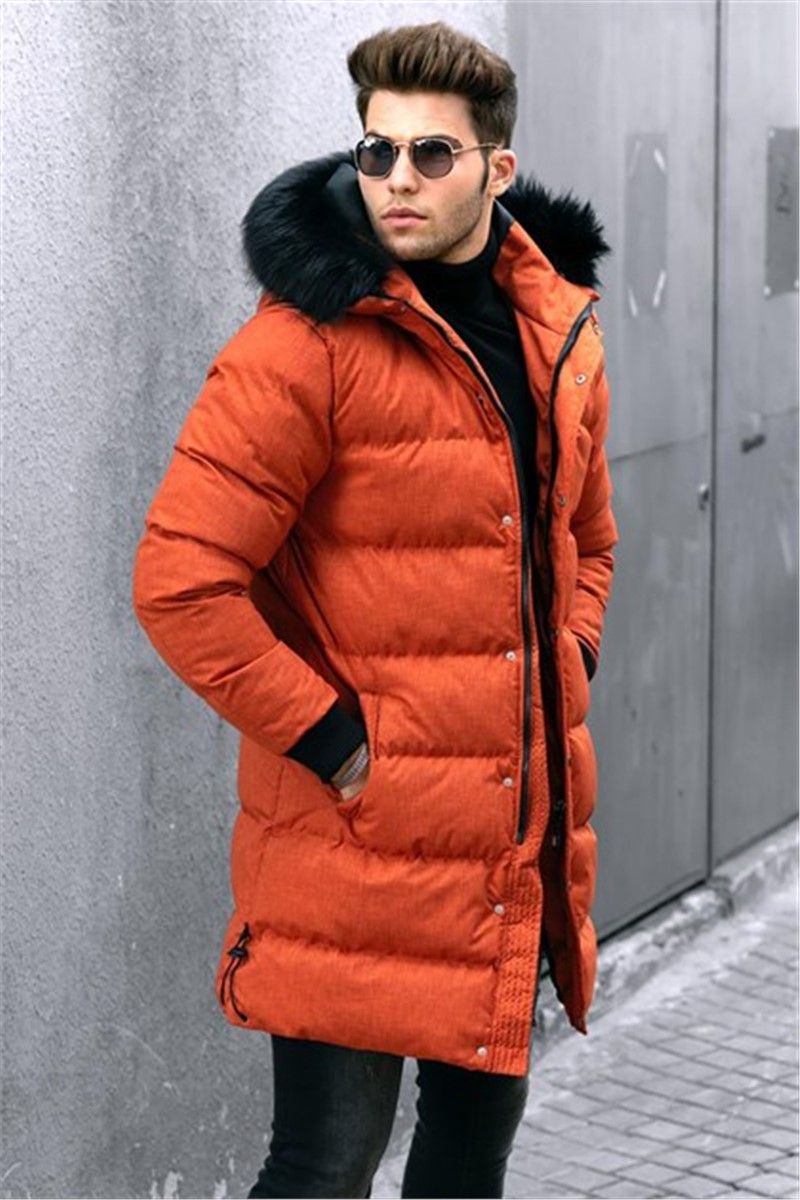 Men's jacket - 9448  Orange #301856