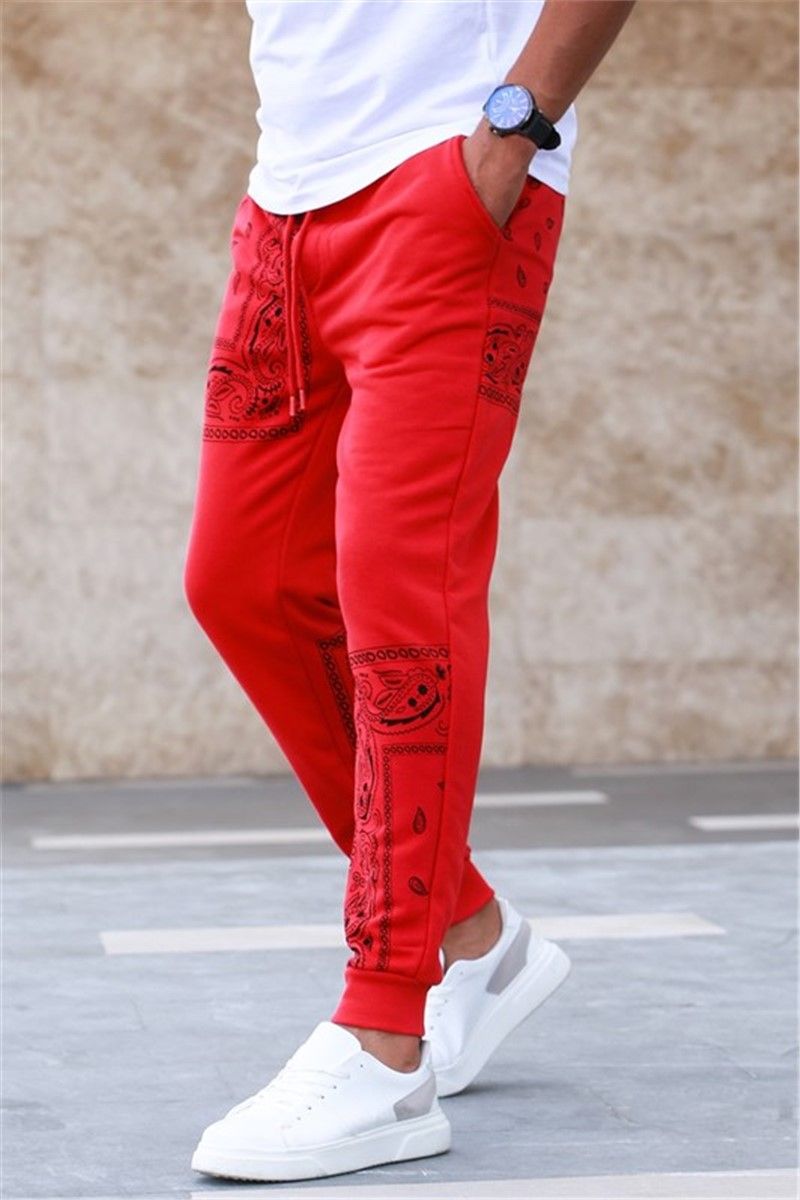 Pantaloni sportivi da uomo 5431- Rosso # 319643