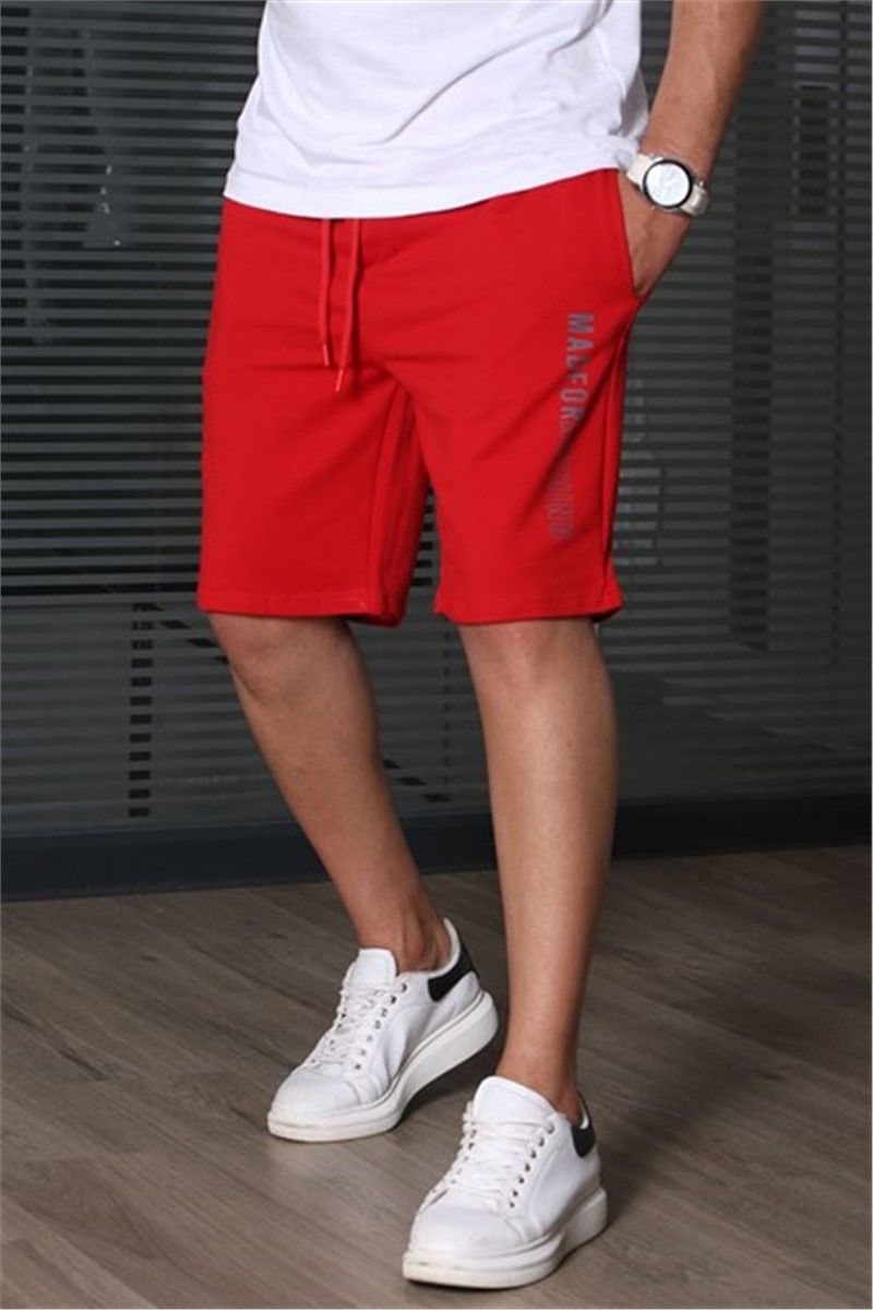 Madmext Men's Shorts - Red #306644