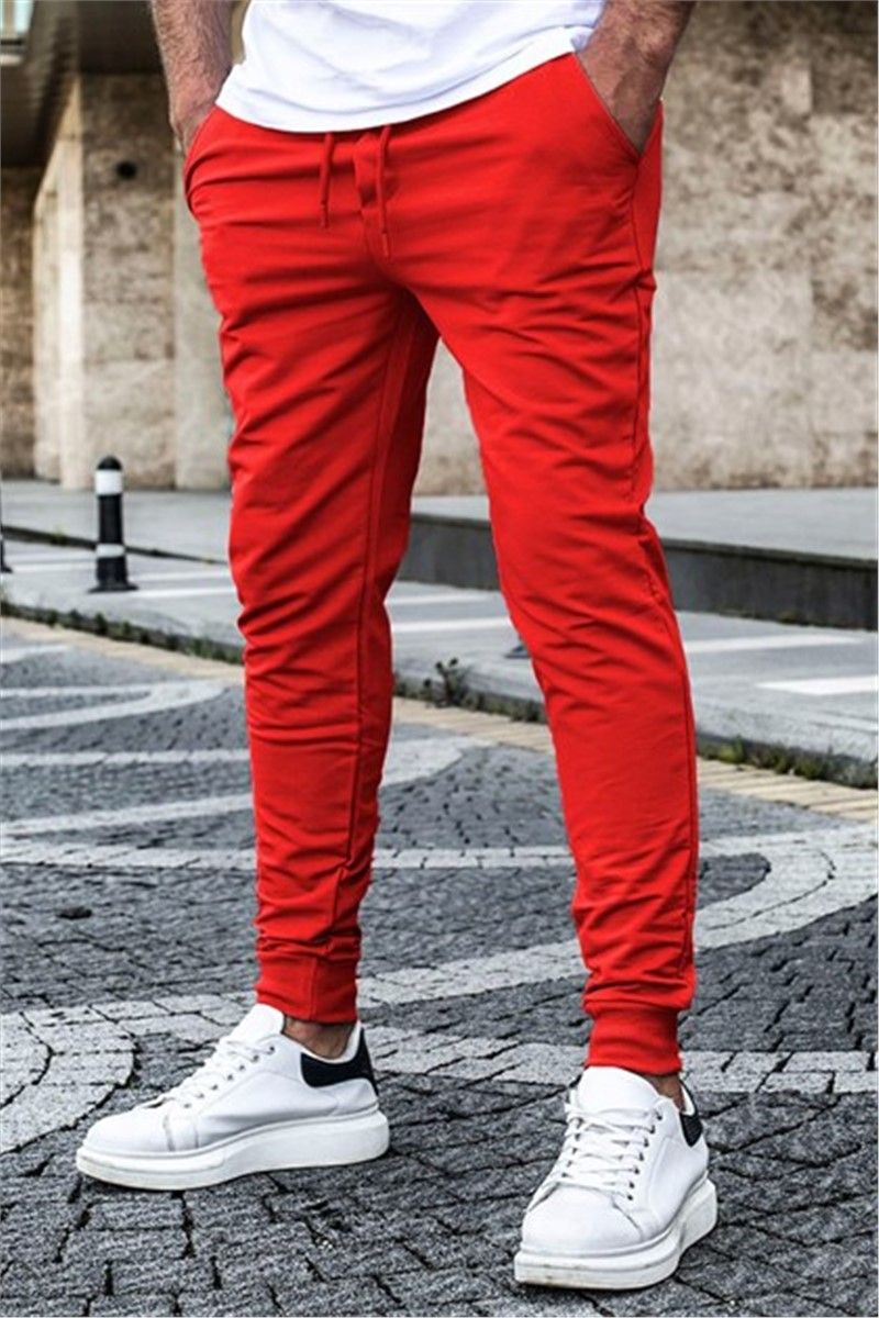 Madmext Men's Jogger - Red #305953