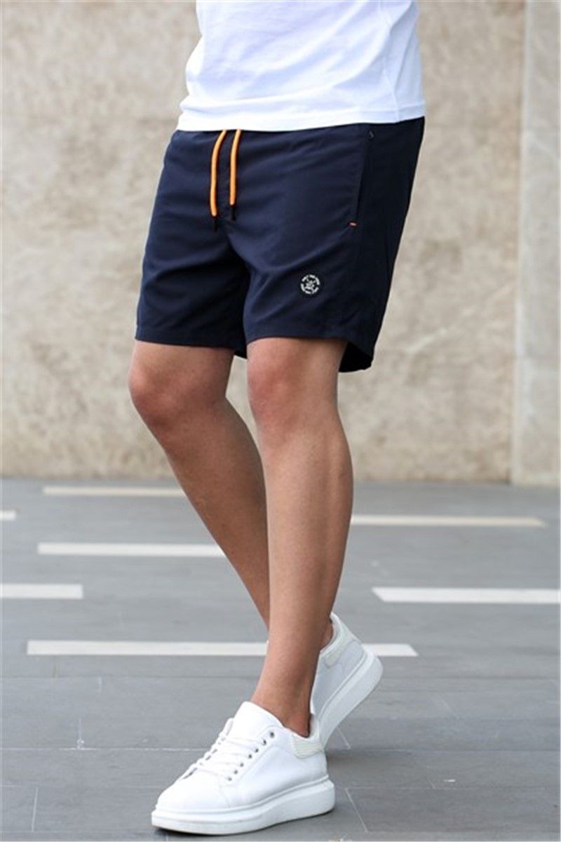 Madmext Men's Shorts - Navy Blue #309117