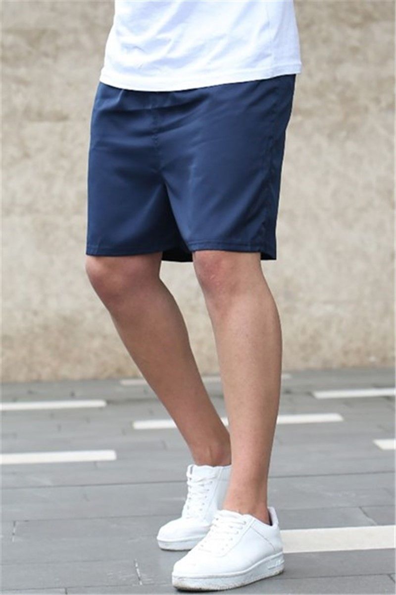 Madmext Men's Shorts - Navy Blue #306635