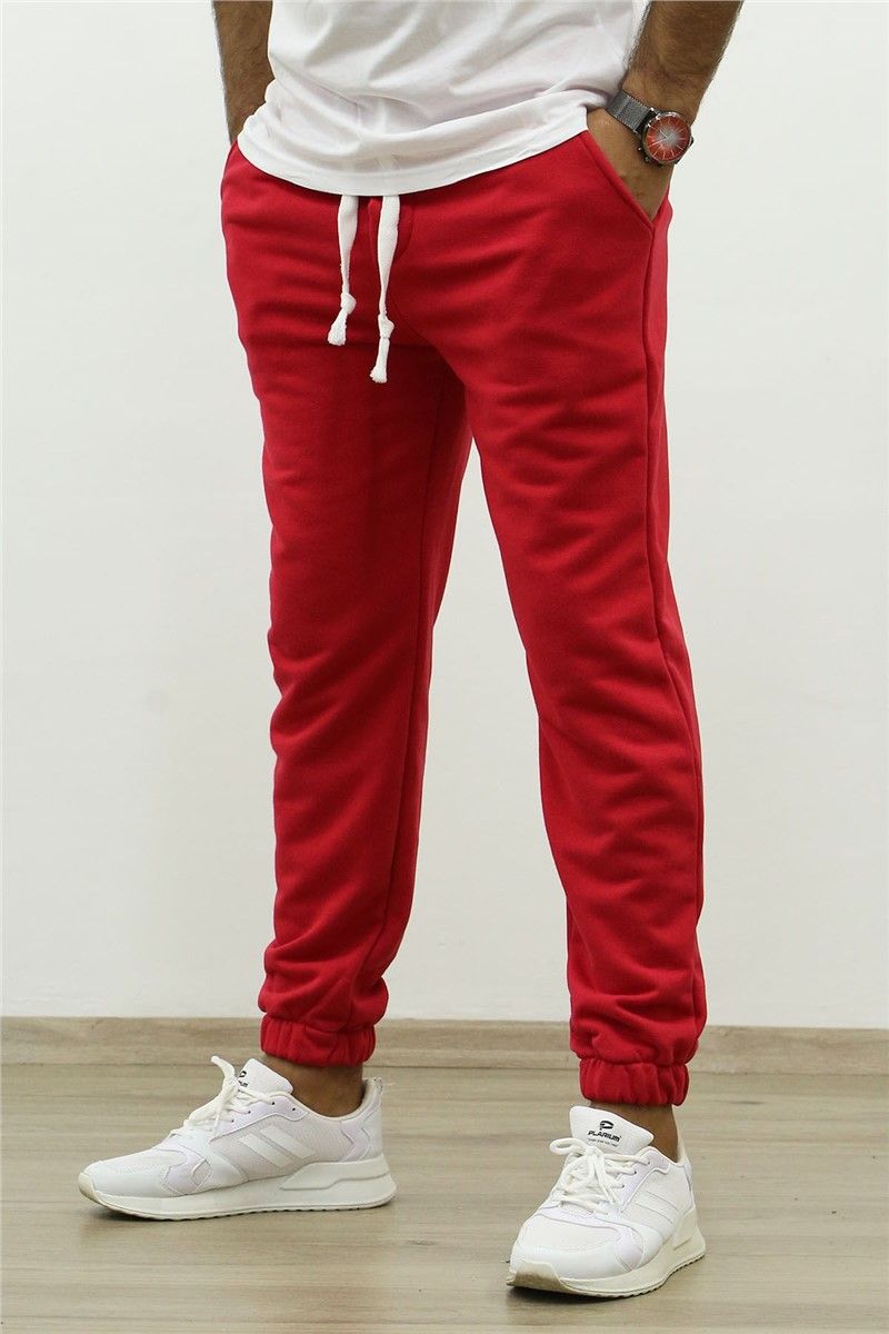 Madmext Men's Jogger - Red #290184
