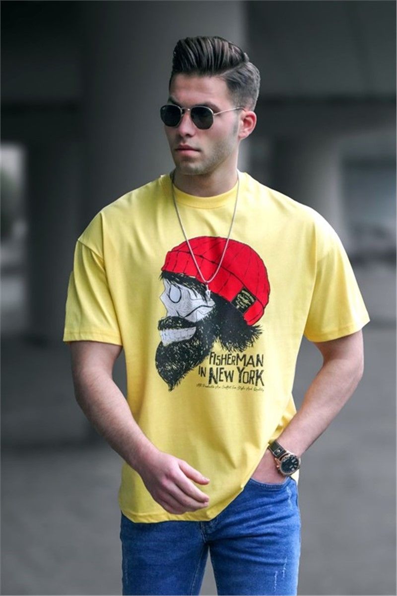 Muška majica 5361 - žuta #324362