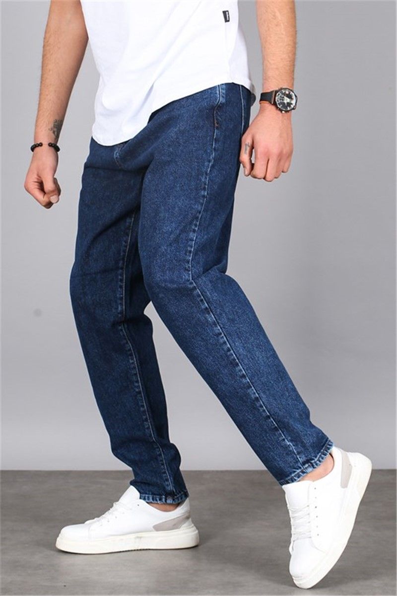 Men's Oversize Pants 5674 - Navy Blue #324622