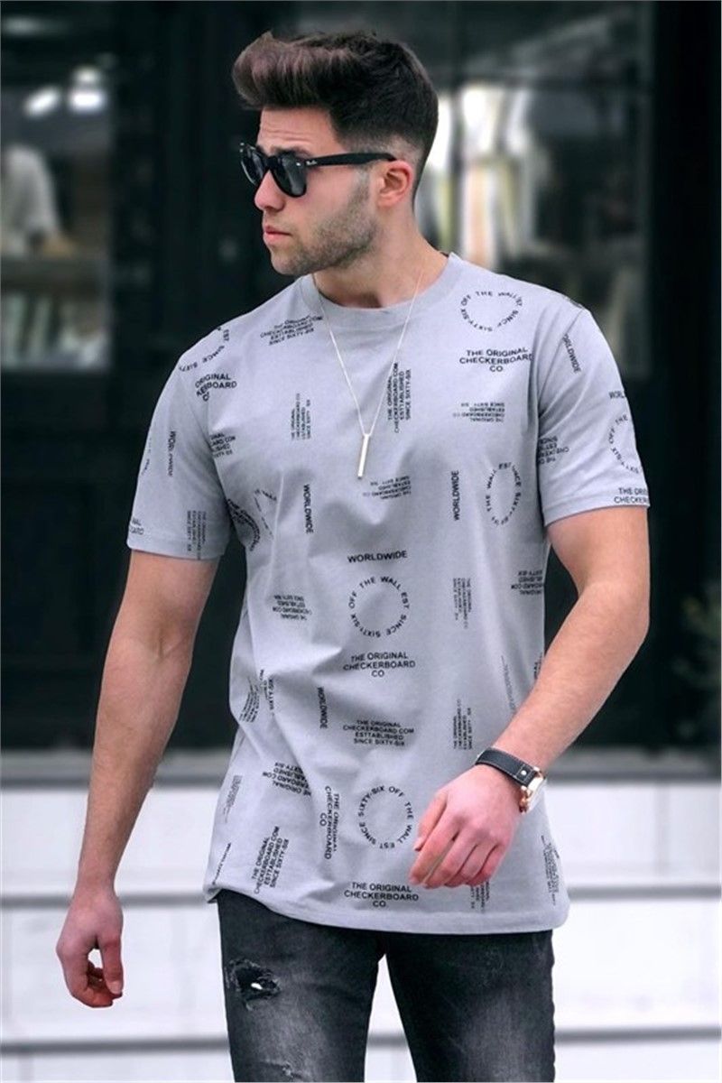 Men's t-shirt 5388 - Gray #326531