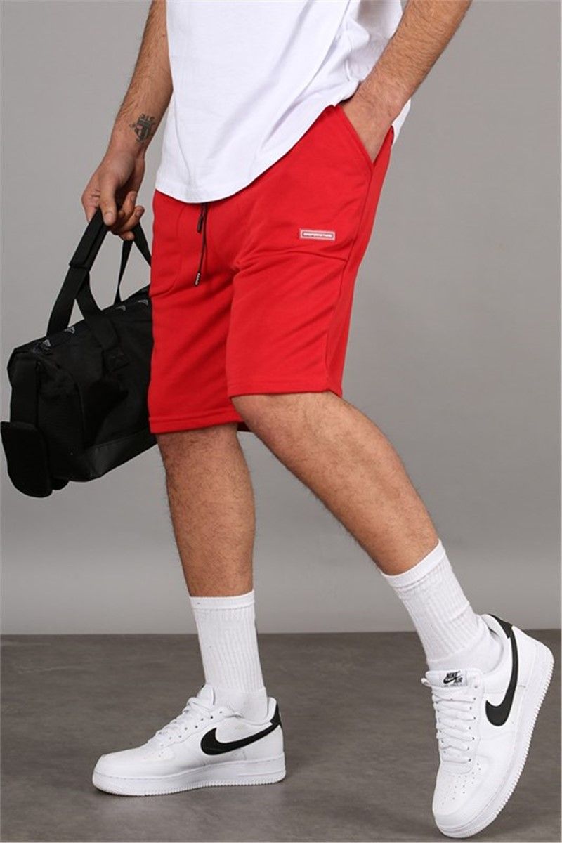 Men's sports shorts 5448 - Red #327775