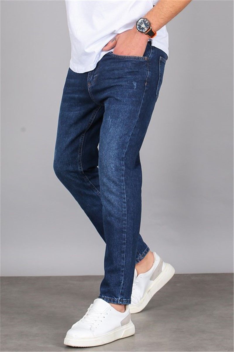 Men's Slim Fit Jeans 5676 - Navy Blue #324624