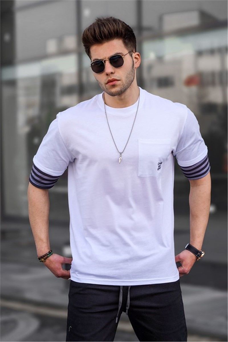 Men's t-shirt 5806 - White #327842