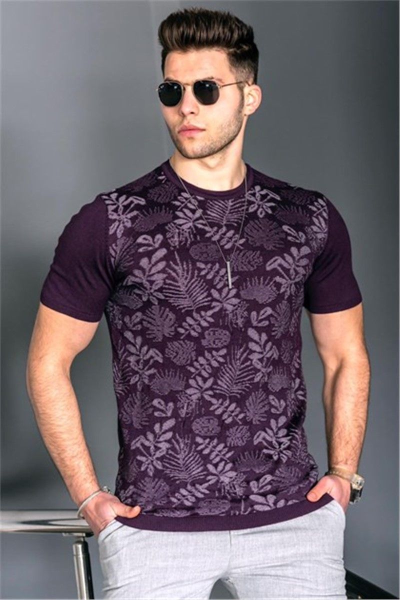Madmext Men's T-Shirt - Purple #293167