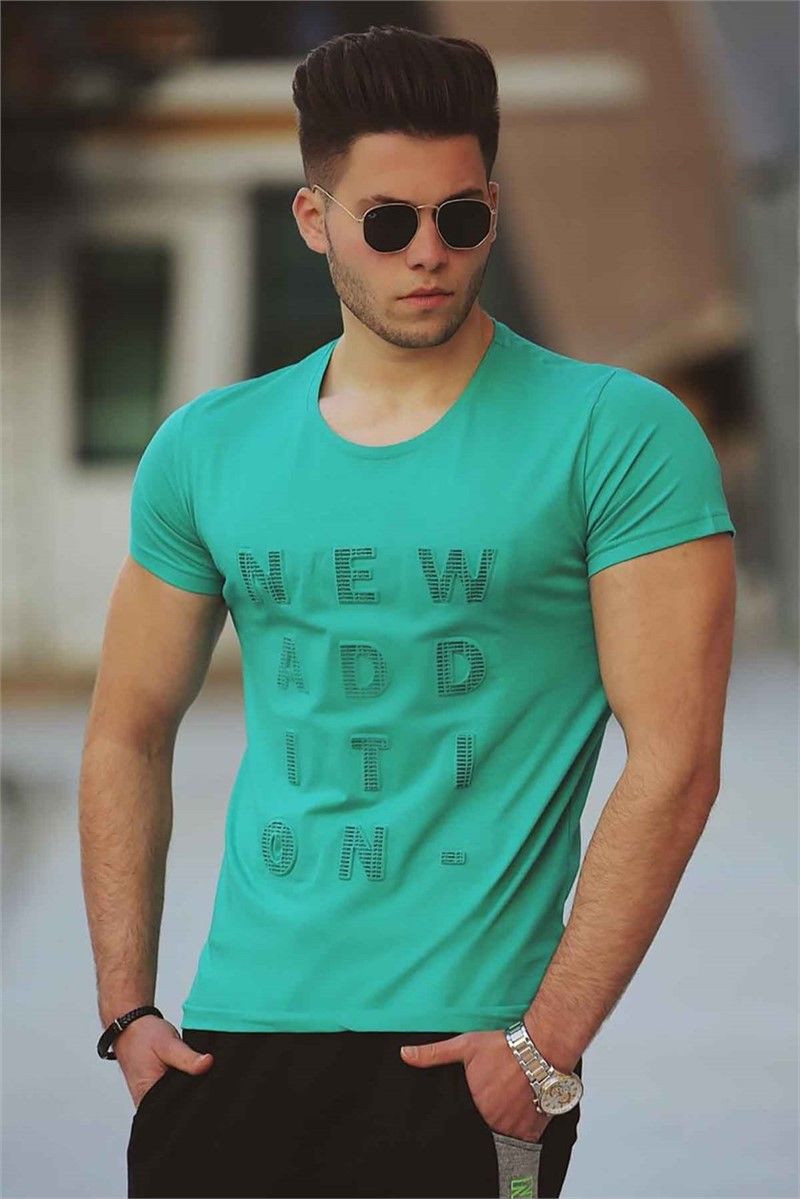Madmext Men's T-Shirt - Mint Green #285409