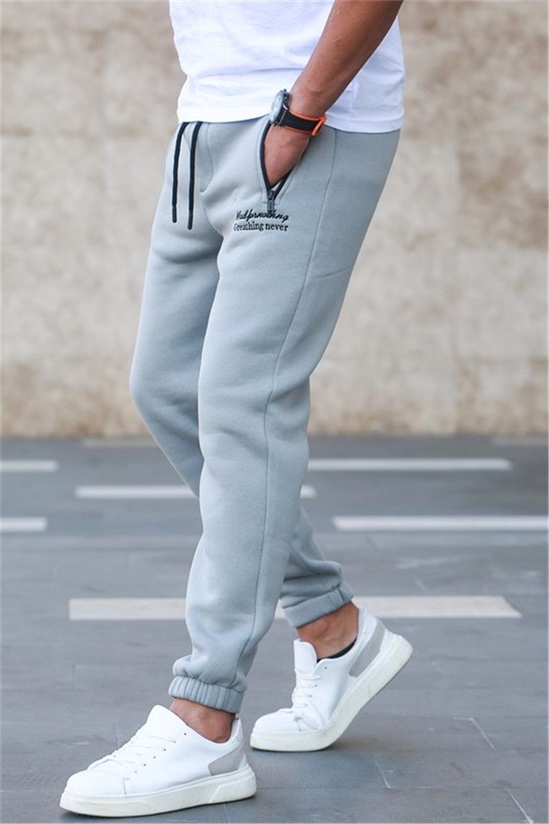 Embroidered Raised Tracksuit 5434 - Dyed Gray #320177