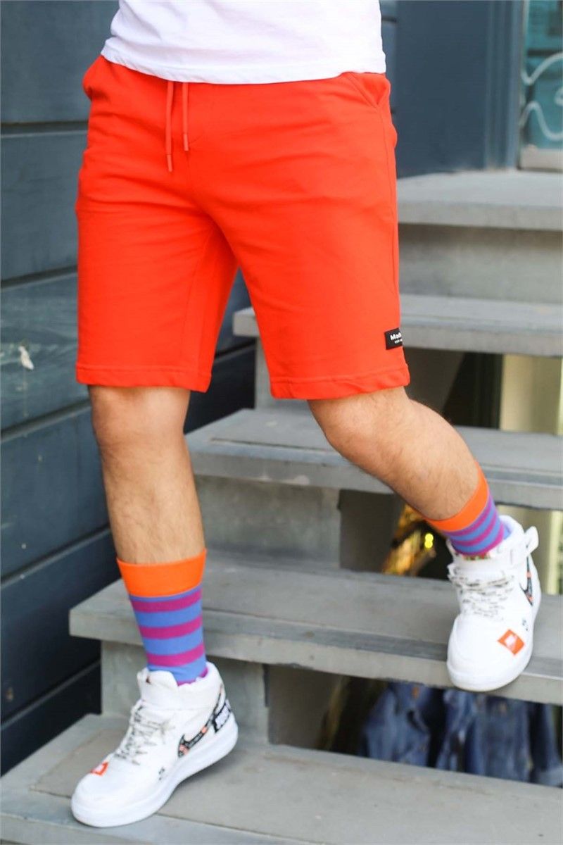Madmext Men's Shorts - Orange #285576