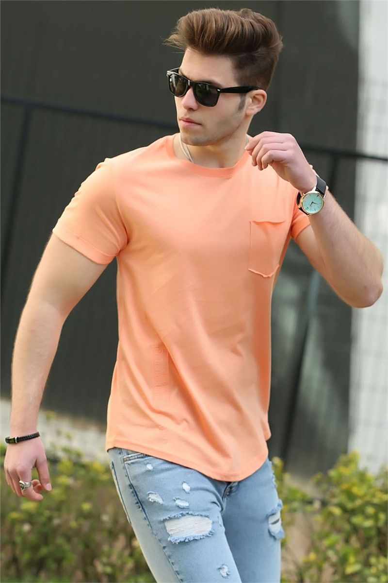 Madmext Men's T-Shirt - Neon Orange #287286