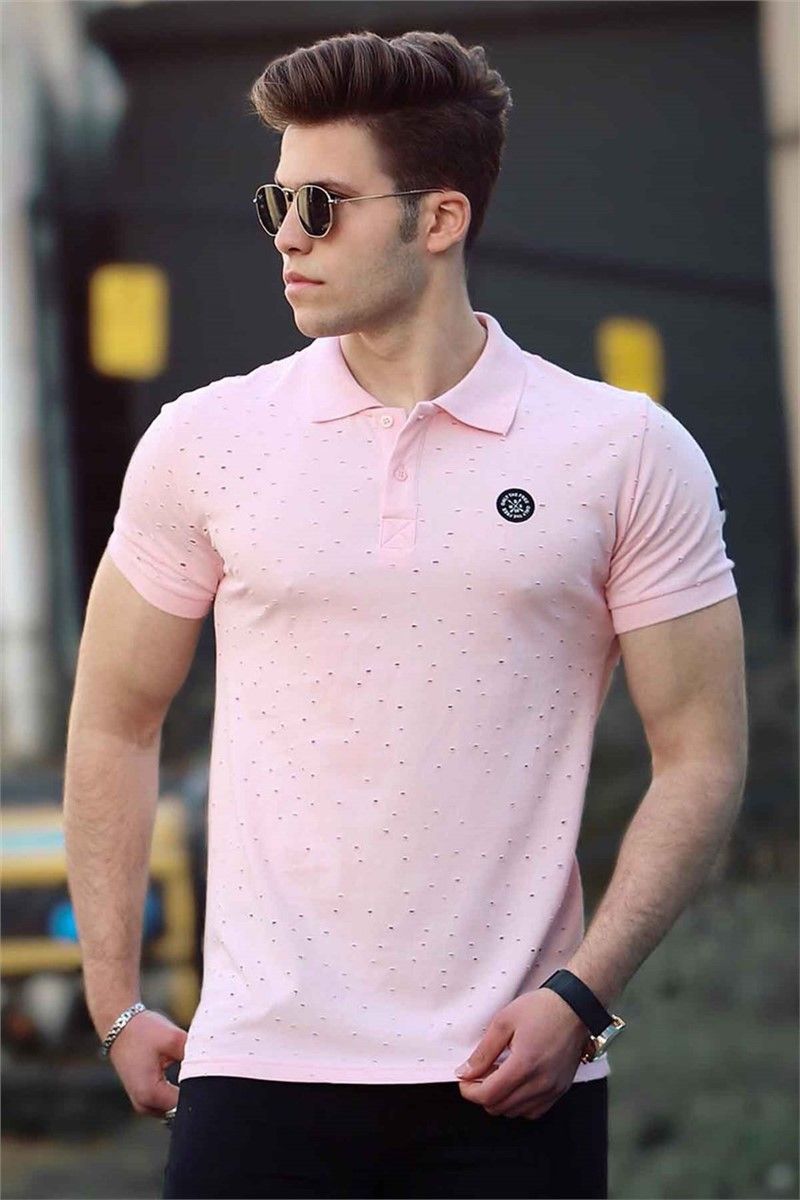 Madmext Men's T-Shirt - Light Pink #287714