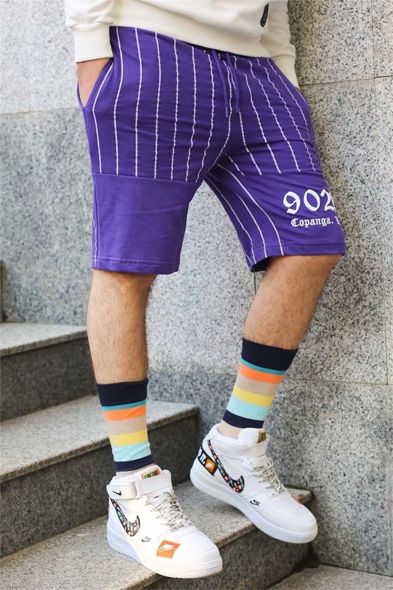 Madmext Men's Shorts - Purple #285454