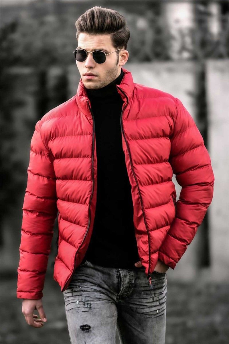 Madmext Men's Puffer Coat - Red #290482