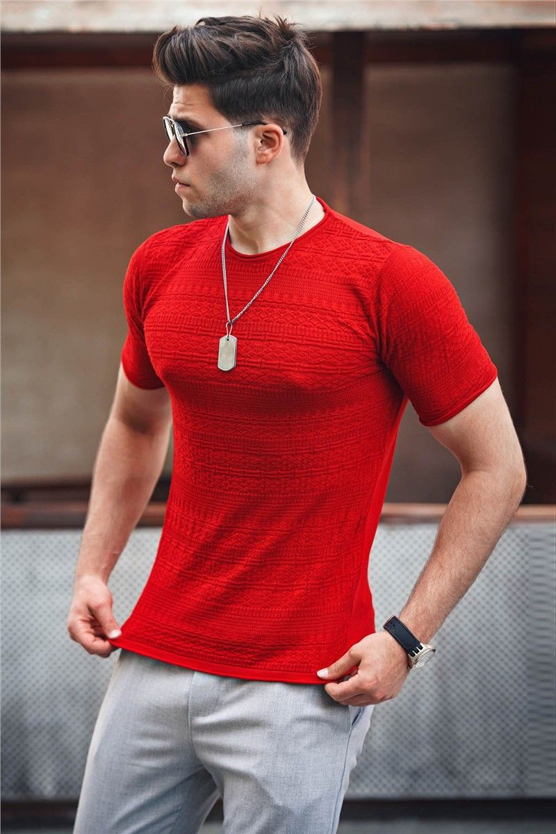 Madmext Men's T-Shirt - Red #288454