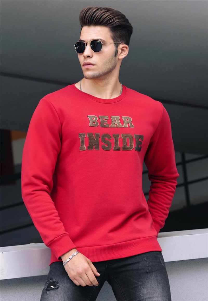 Men's Sweatshirt - Red #289821