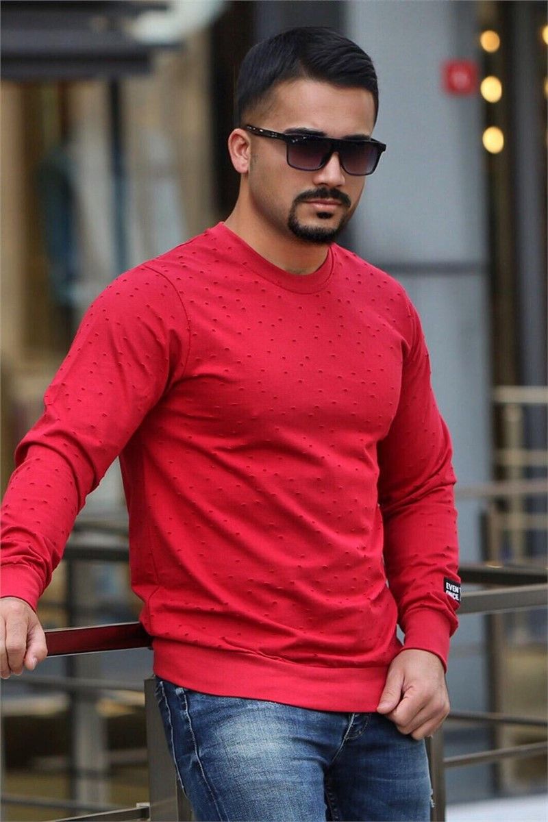 Men's Sweatshirt - Red #286218