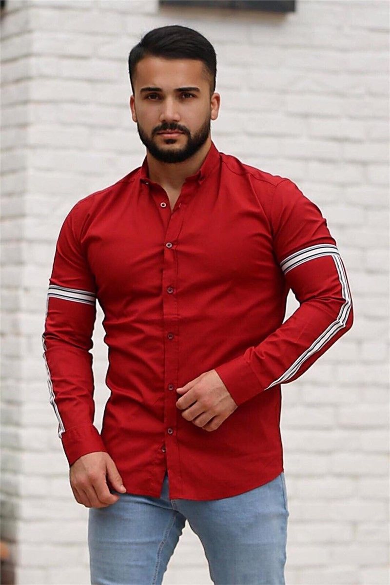 Madmext Men's Shirt - Red #286181