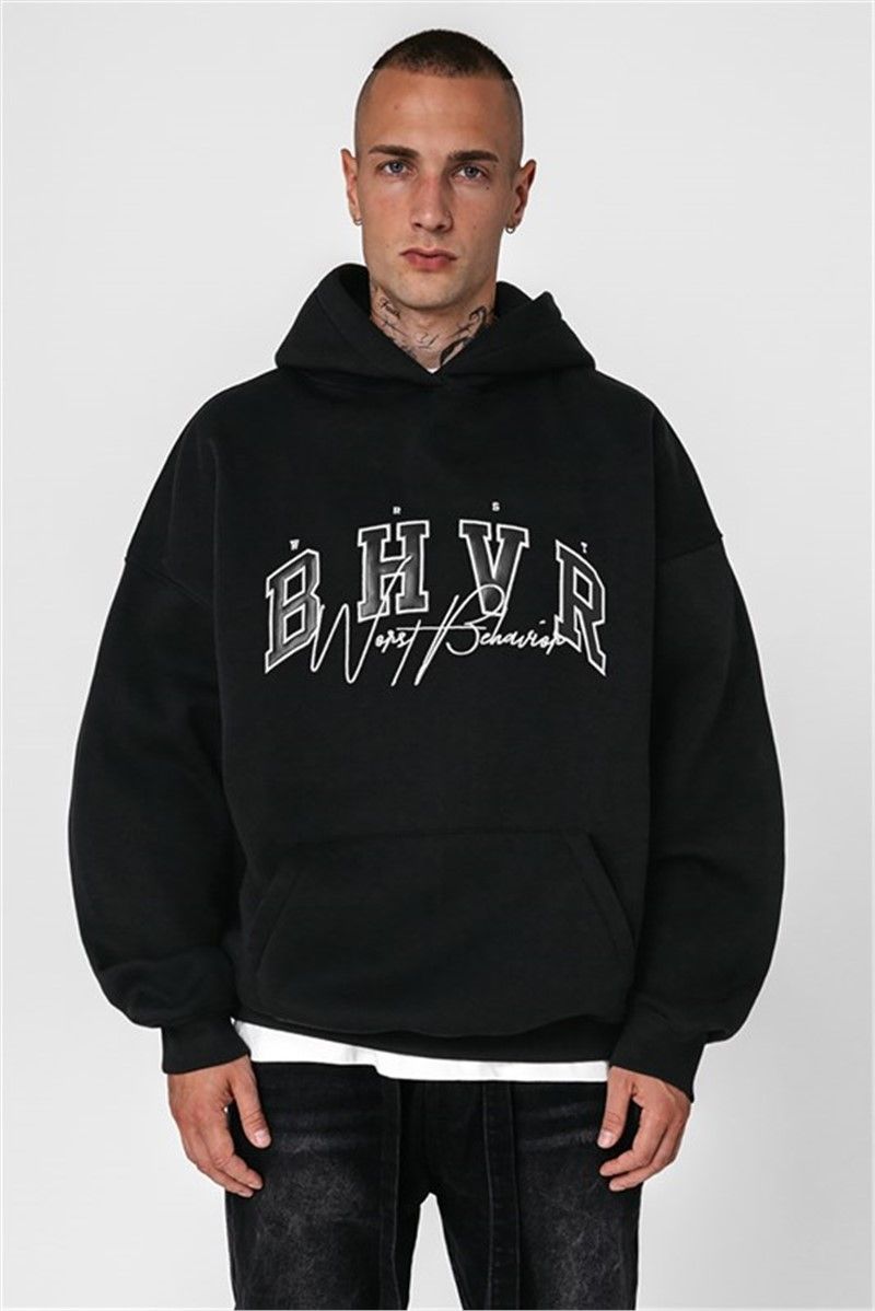 Men's sweatshirt 5344 - Black #320211