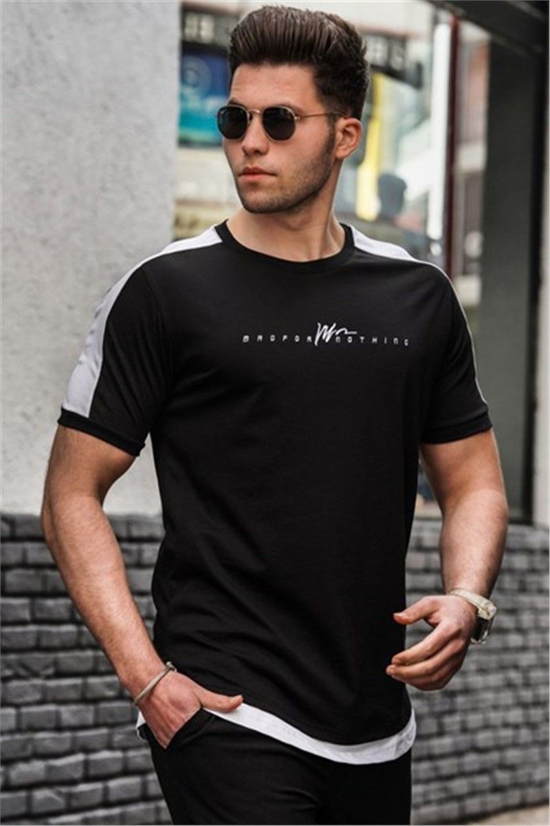 Madmext Men's T-Shirt - Black #303588