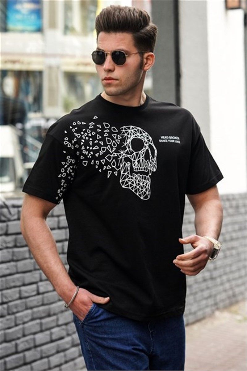 Madmext Men's T-Shirt - Black #303627