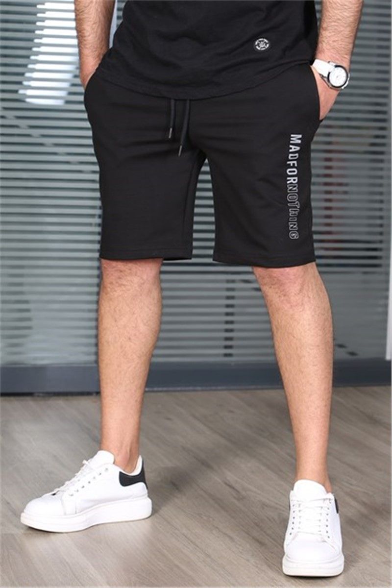 Madmext Men's Shorts - Black #303130