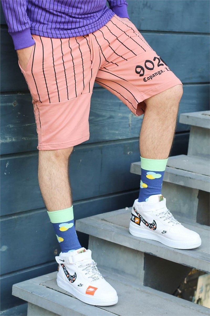 Madmext Men's Shorts - Pink #285453