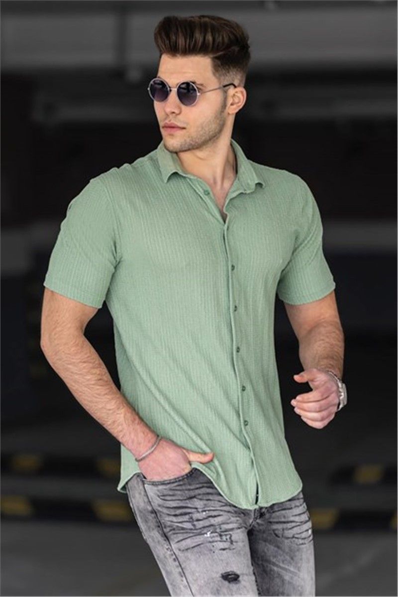 Madmext Men's Shirt - Green #292811