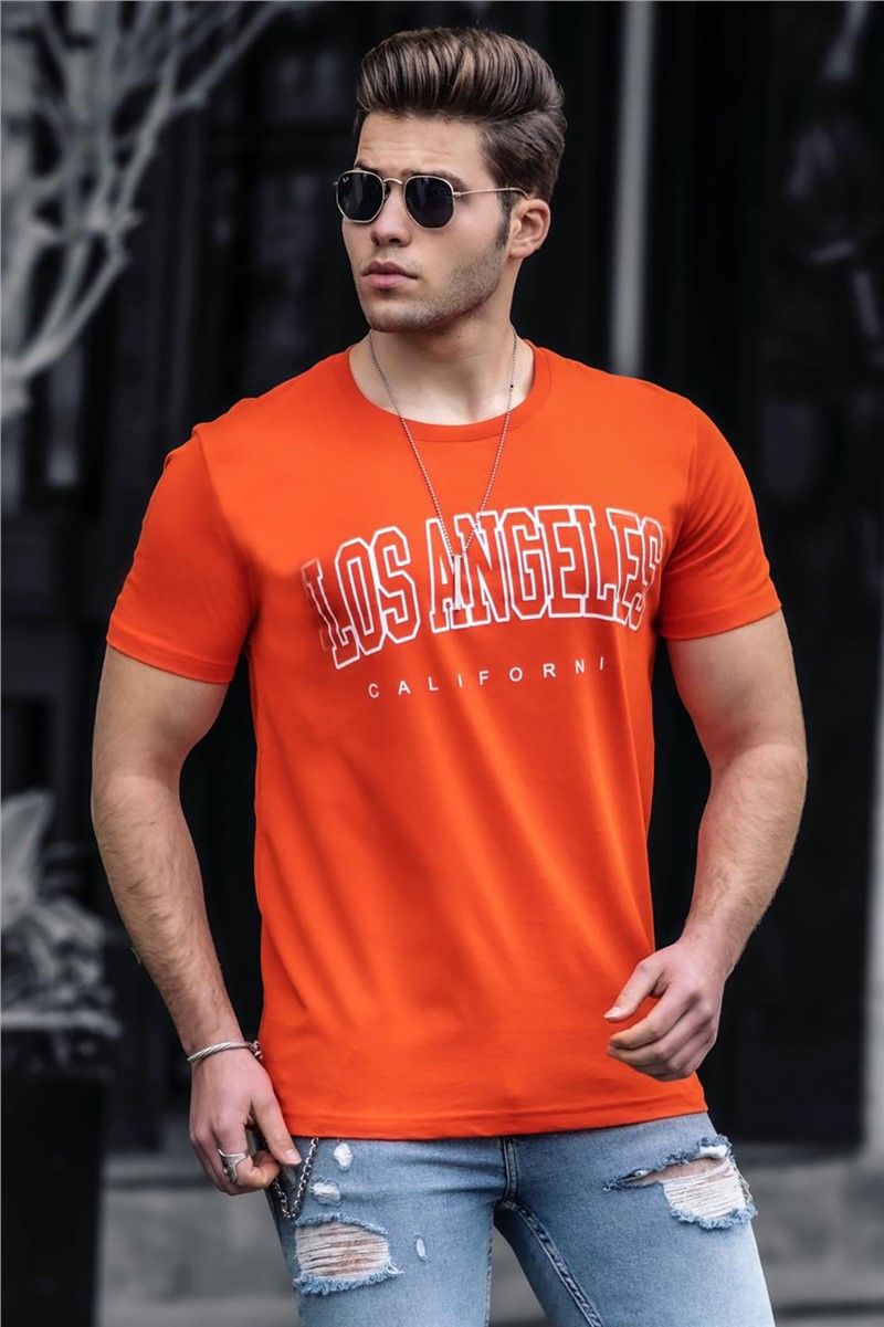 Madmext Men's T-Shirt - Orange #290614