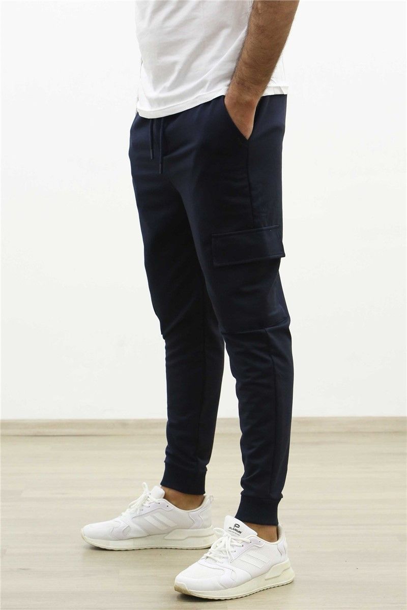 Madmext Men's Trousers - Navy Blue #290504