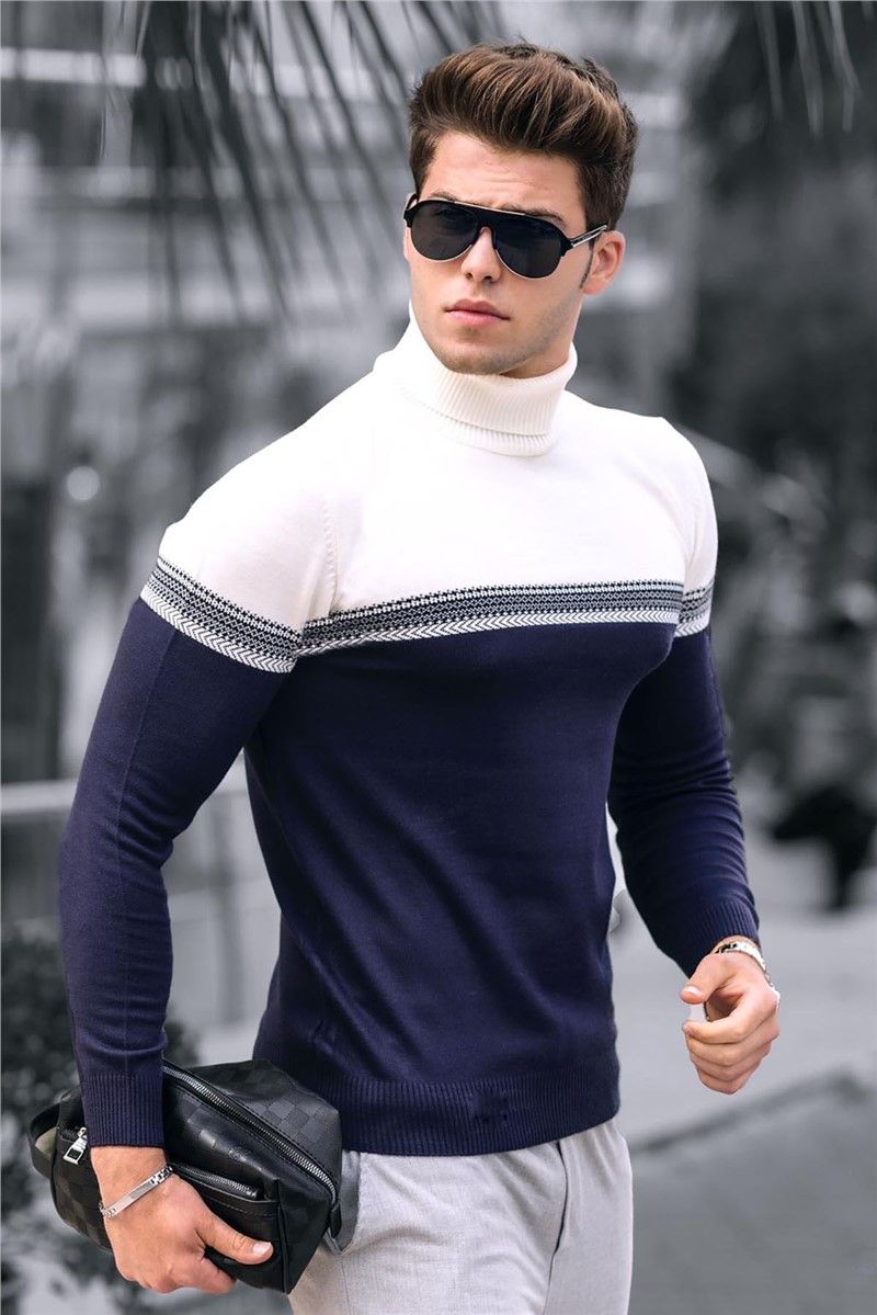 Muški džemper 4675 - Bijeli 289035