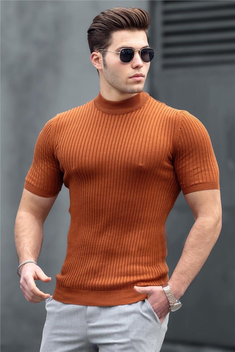 Madmext Men's T-Shirt - Orange #290606