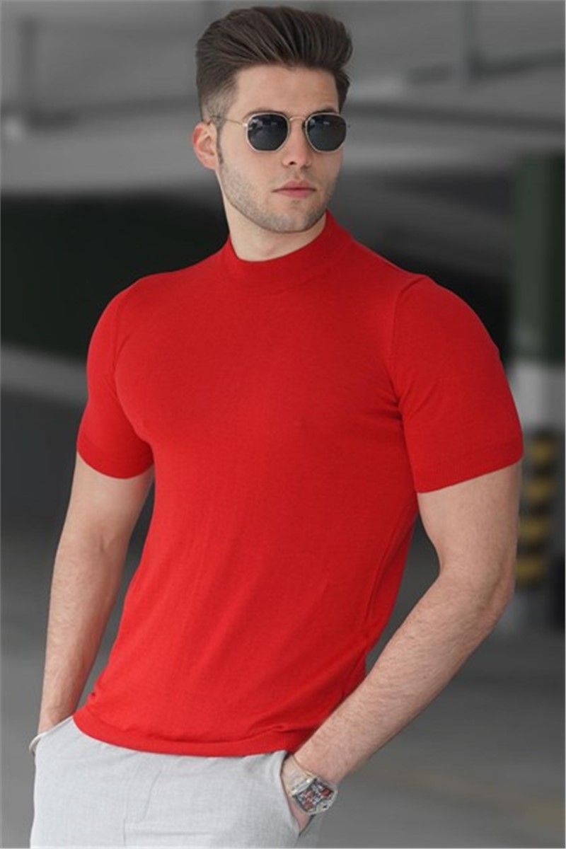 T-shirt da uomo 5069 - Rosso 293207