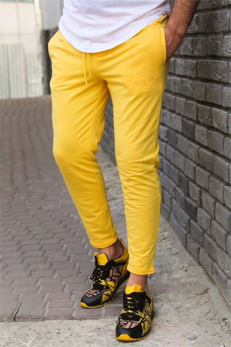 Madmext Men's Jogger - Yellow #285743