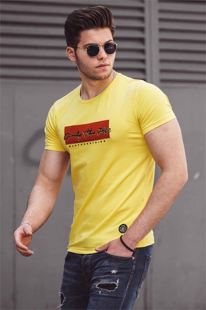 Madmext Men's T-Shirt - Yellow #288214
