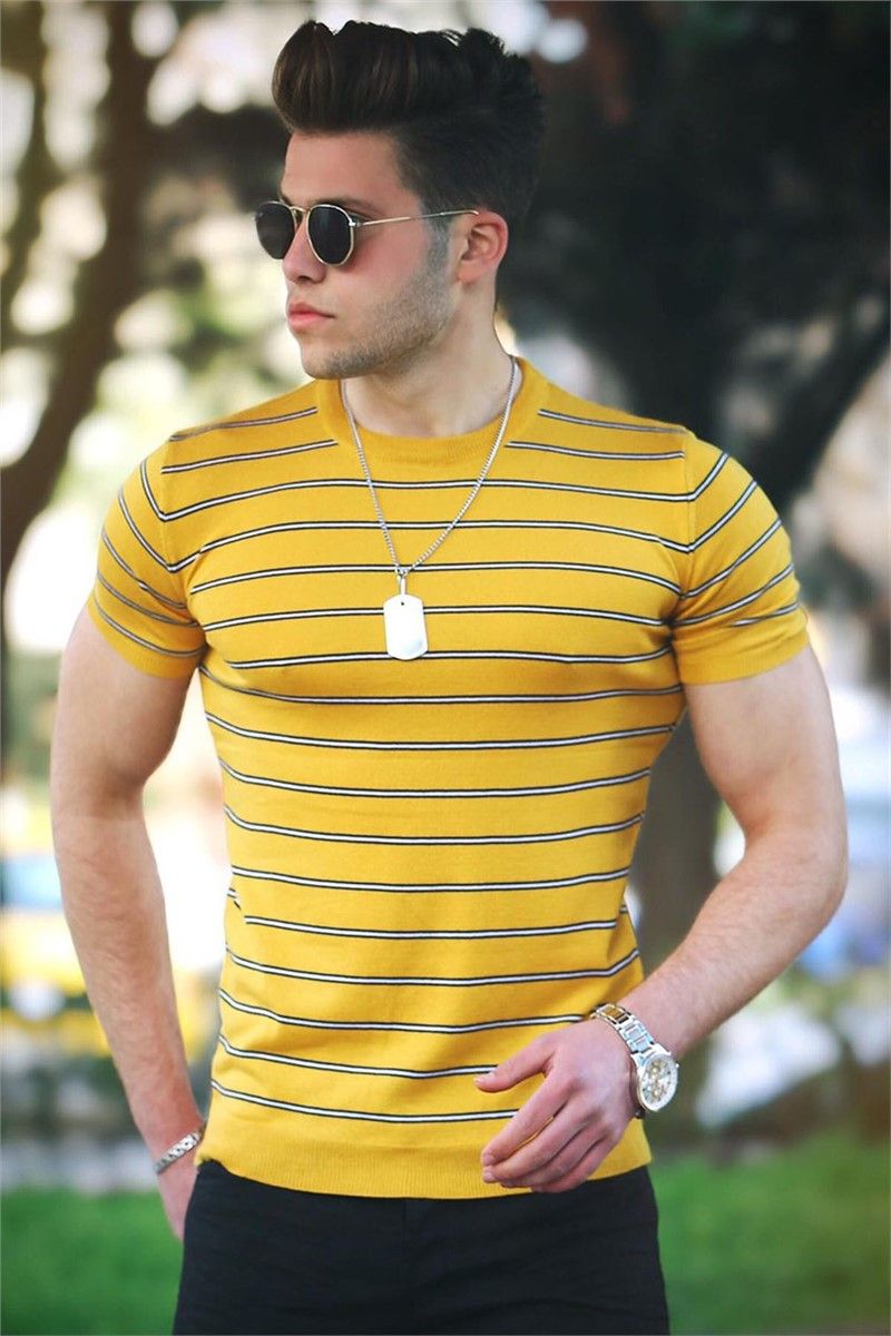 Madmext Men's T-Shirt - Yellow #287679