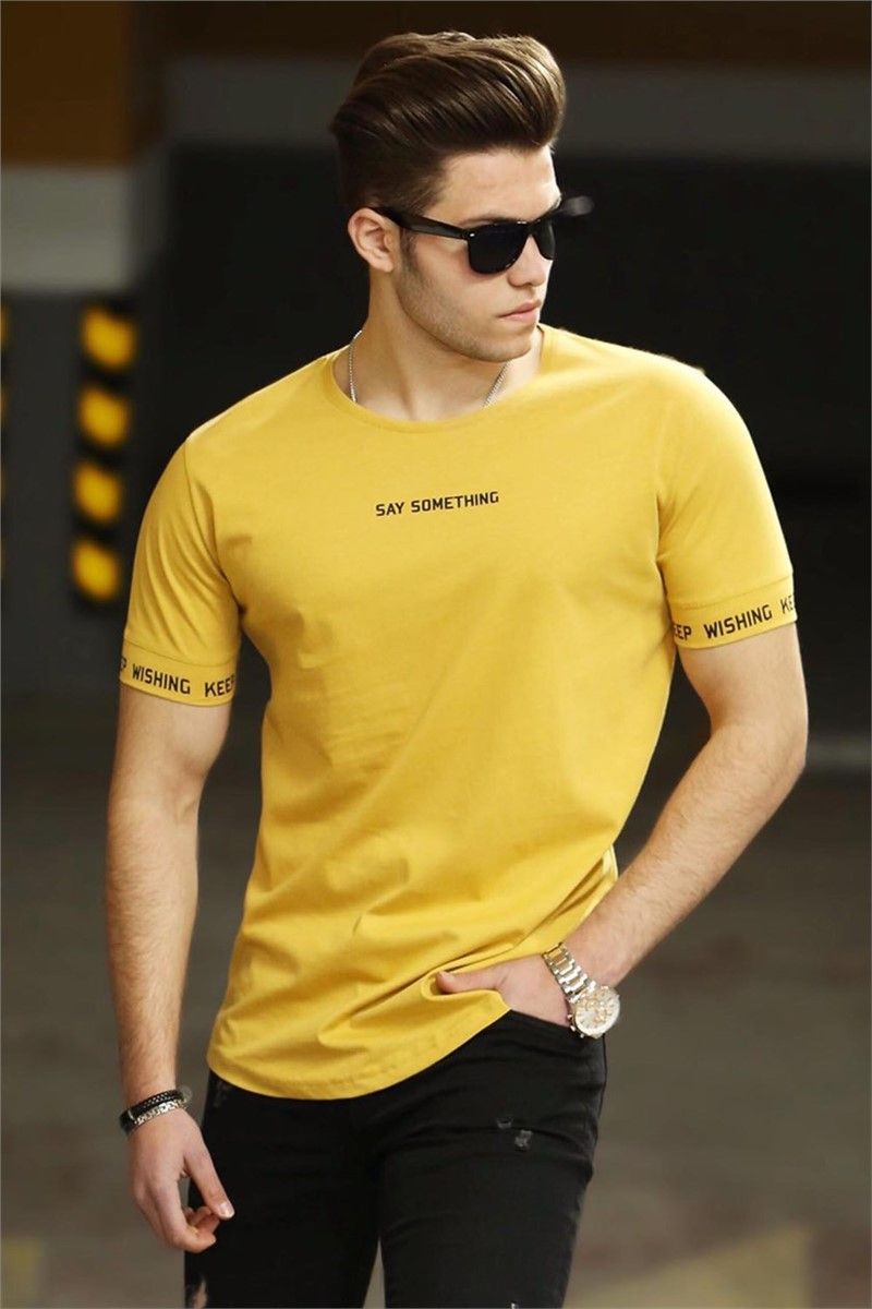 Madmext Men's T-Shirt - Yellow #287400