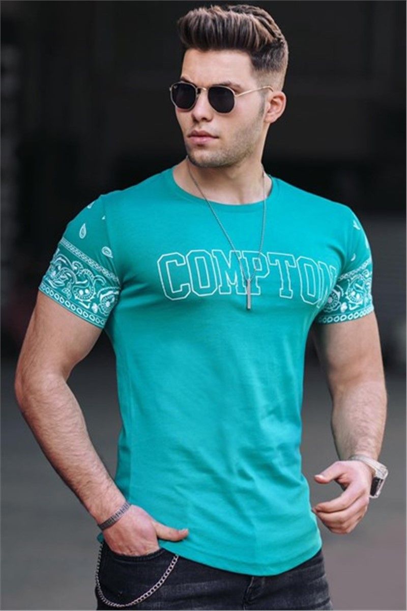 Madmext Men's T-Shirt - Turquoise #292932