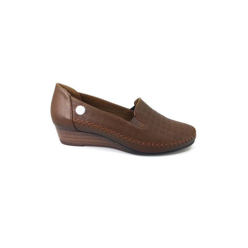 Women's Real Leather Shoes - Brown #318722