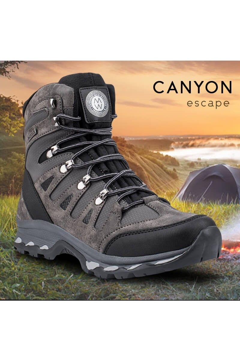 Marwells Canyon Men's hiking boots - Gray 20210834334