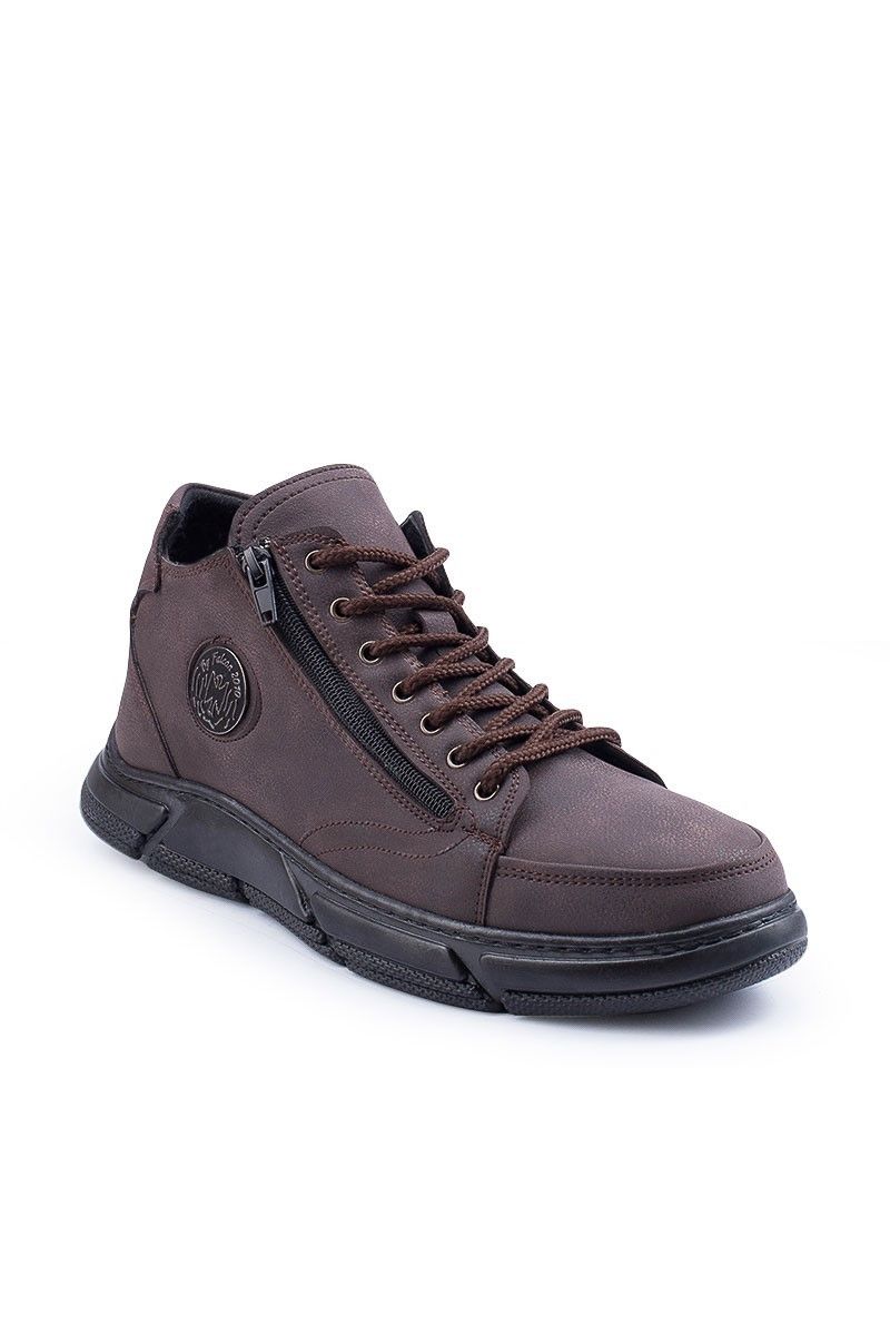 Men's shoes - Dark brown 2021083404