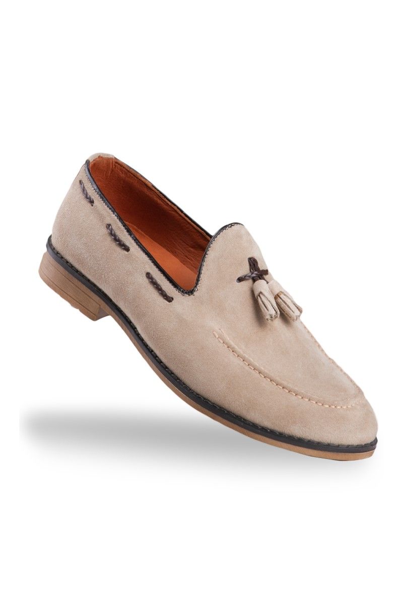 Marwells Men's Tassel Shoes - Beige #2021316