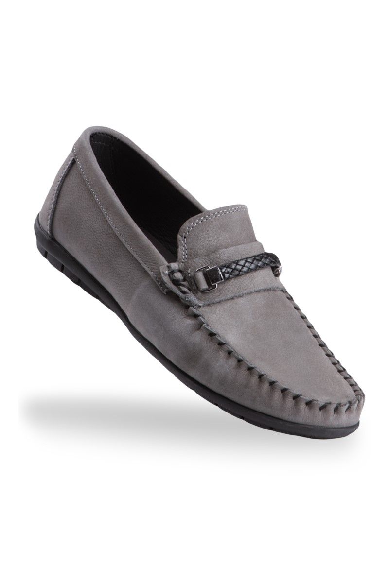 Marwells Men's Loafers - Grey #2021308