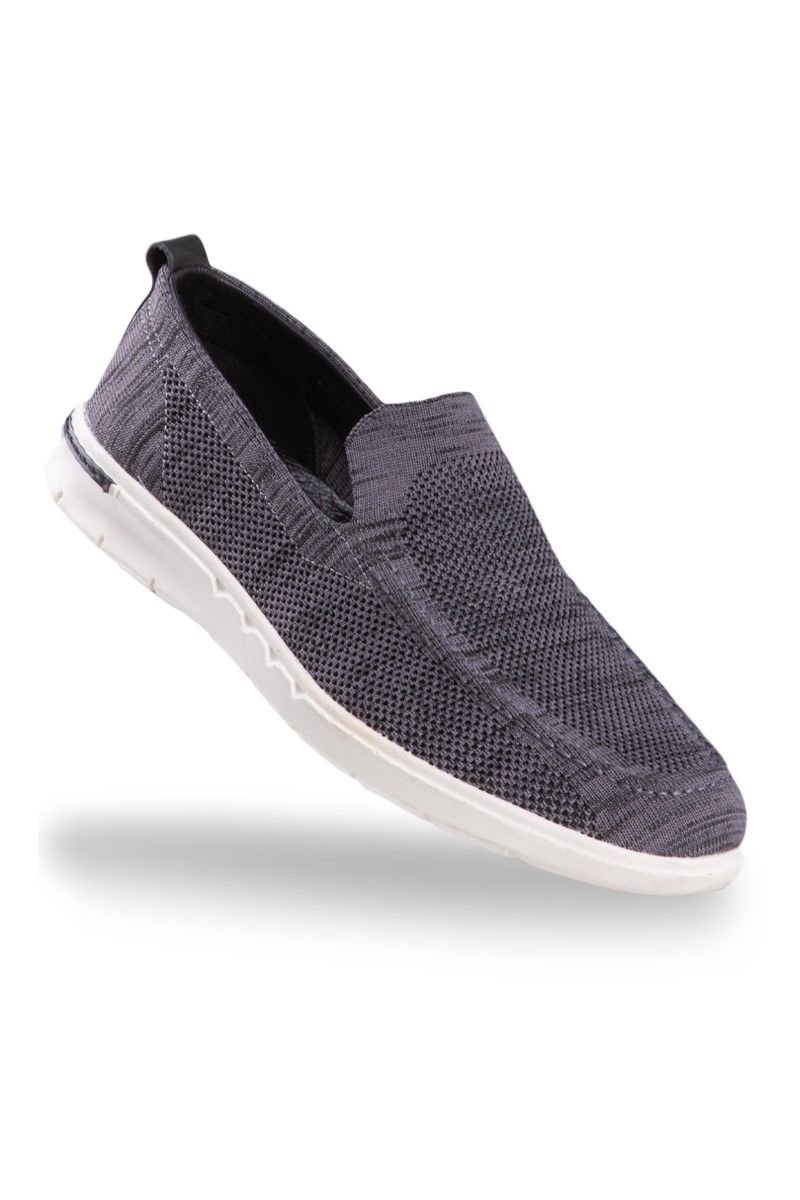 Marwells Men's Shoes - Grey Black #2021299