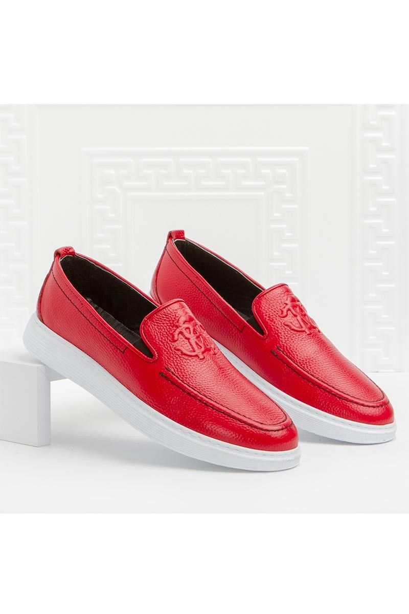 Marwells muške cipele od prave kože - crvene 2021351