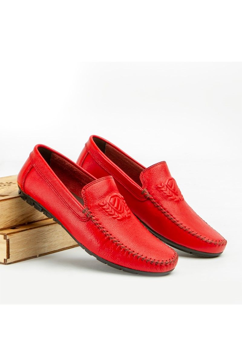 Marwells muške cipele od prave kože - crvene 2021511