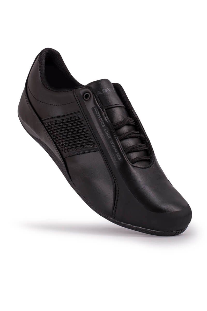 Marwells Men's leather shoes - Black 20210835536